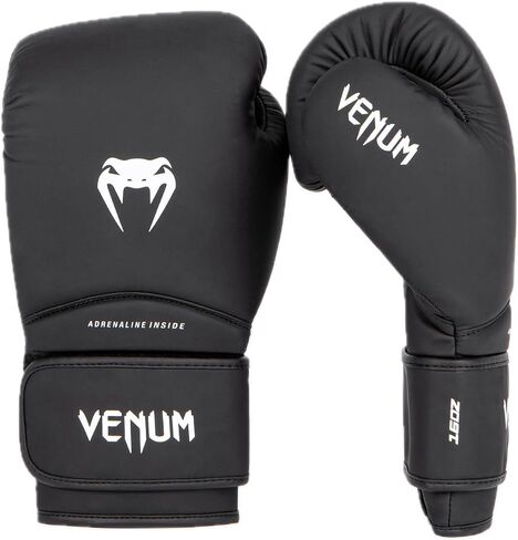 Venum Contender 1.5 Boxing Gloves - Black/Black - 16 Oz in Saudi Arabia