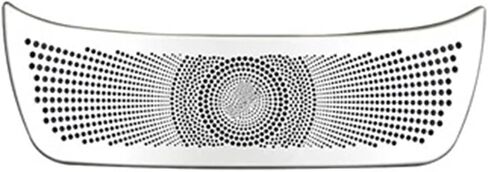 Car Door Stereo Audio Speaker Cover Trim Fit for Benz E Class W213 2016-2020 Stainless Steel Tweeter Decoration Accessories Door Audio Speaker Cover(Rear Armrest) in Kuwait