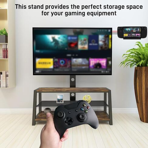 Stand for Steam Deck,with Floor mats and Protective Film,Unique Design,Made of Acrylic Material (For Steam Deck Display Stand) in Saudi Arabia