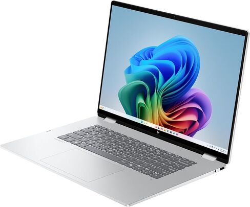 HP OmniBook 7 Flip 16 inch 2-in-1 Next Gen AI PC, 3K OLED 120Hz Touchscreen Display, Intel Core Ultra 7 258V, 32 GB RAM, 1TB SSD, Intel Arc 140V GPU, Pen, Windows 11 Home, Copilot+ PC, Glacier Silver in Kuwait