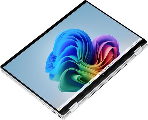 HP OmniBook 7 Flip 16 inch 2-in-1 Next Gen AI PC, 3K OLED 120Hz Touchscreen Display, Intel Core Ultra 7 258V, 32 GB RAM, 1TB SSD, Intel Arc 140V GPU, Pen, Windows 11 Home, Copilot+ PC, Glacier Silver in Kuwait