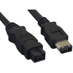 Kentek 6 أقدام قدم 9 دبوس إلى 6 دبوس IEEE-1394B 1394A IEEE1394 FIREWIRE ILINK DV CALL