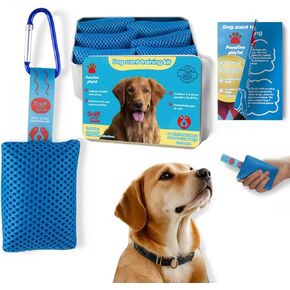 Dog Scented Training Kit Fun for Dogs- Nose Work for Dogs, Hide and Seek Dog Toys, Enhance Dog Brain Games, Nose Scent Work Games for All Ages Dog, Dog Scent Training Box, Scent Work Kit for Dogs