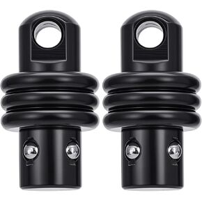 Quick-Detach Adapter Swivel Stud for Sling Mount (2 pcs), High Strength Steel Quick Detachable, Compatible KeyMod and Handguard Systems