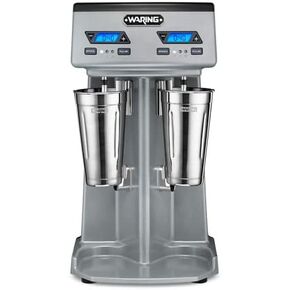 Waring WDM240TX - Commercial Drink Mixer - Double Spindle - Fully Automatic - With Timer