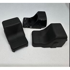 Scope Cover compatitble with Trijicon RMR HD, Black, Made in USA (2-Pack)