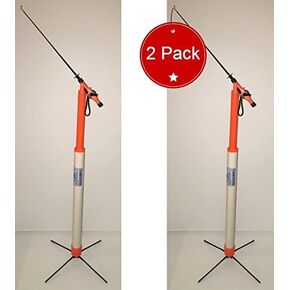 (Orange - Your Next All-in-One Ice Fishing Set Up (2-Pack)