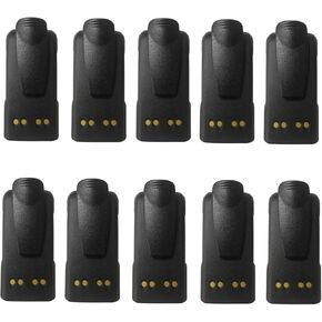 10 Pack NNTN7335 NNTN7335B NNTN7335A NTN9858C NTN9858 Lithium-ion Battery 2600mAh Replacement for Radio XTS 2500 XTS1500 XTS2250 XTS2000 PR1500 MT1500 NT1500 NTN9857B NTN9815 NTN9857C with Belt Clip