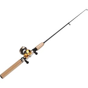 Ice Fishing Gear Set Ultra Light Portable Complete Ice Fishing Rod with Jigs for Adult