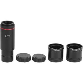 محول كاميرا المجهر 0.5x مرات C Mount Lens Adapter ABS CCD واجهة تقلص عدسة Megapixel Digital كاميرا AMSCOPE