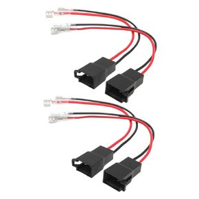 4Pcs PC2-805 with Adapter Connector Plug Easy Installation Auto Speaker Adaptor