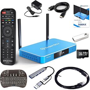 2025 S6 Max Pro Ultra Media Player - 6K Ultra HD with Voice Remote (Authorized Seller)