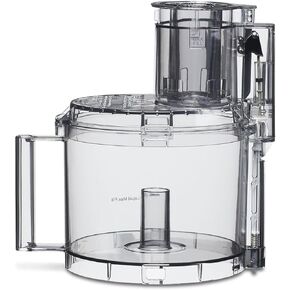 Cuisinart DLC-005AGTXT1 Replacement Food Processor Work Bowl, Pusher DLC-2014SPT1-1, Large Pusher DLC-2014PT1 & Cover Lid DFP-14NWBCT1 Fits All DFP-14 Models Only OEM 4-Piece Work Bowl Assembly Kit