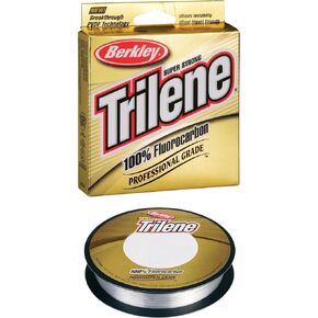 Berkley Trilene® 100 ٪ fluorocarbon ، Clear ، 6 leb | 2.7 كجم ، 110yd | خط صيد 100 متر ، مناسب لبيئات المياه العذبة