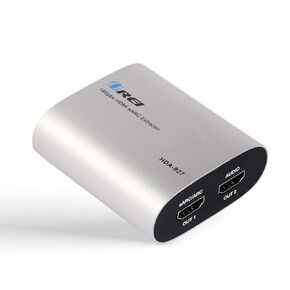 OREI eARC 4K 60Hz Audio Extractor Converter 18G HDMI 2.0 ARC Support - HDCP 2.2 - Dolby Digital/DTS Passthrough CEC, HDR, Dolby Vision Supported (HDA-927 Upgraded)
