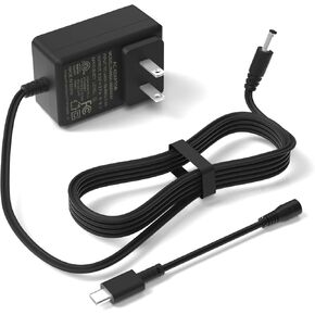 Replacement Charger for HelloBaby Monitor - Fit for HelloBaby HB66, HB50, HB6550, HB30 Baby Camera Monitor K05S050100U 5V Power Cord NOT for HB24 HB32
