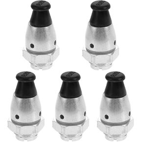 ARTIBETTER 5pcs Pressure Cooker Jigger Valve Replacement Parts Safety Pressure Relief Valve for Efficient Operation Easy to Install and Clean