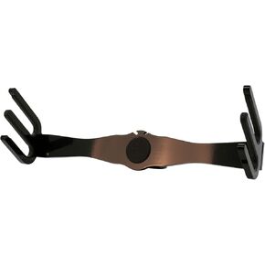 Big Air Hydro Universal Ski Rack (Black Powder Coat) - Holds 1 Pair of skis - 2.5" Clamp with Neoprene Liners to accommodate Down to 2.375", 2.25", 2" and 1.875" Round tubing