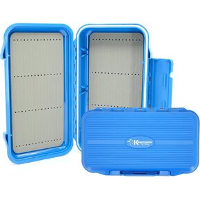 Kingfisher Large Waterproof Fly Box Great for Streamers and Saltwater Flies