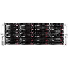 Supermicro SuperStorage 6048R-E1CR36N 36 Bay LFF 4U Server with X10DRi-T4+, 2X E5-2697A V4 2.6GHz 16 Core, 768GB DDR4, 36x 3TB 7.2K SAS 6Gbps 3.5 Drives, 2X 10GbE, 2X 1280W PSUs, Rails (Renewed)