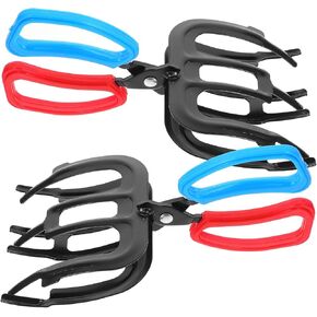 Milisten 2pcs Fish Grabber Fish Controller Iron Grabber Fish Grip Holder Fish Clamp
