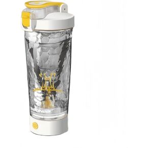 Self Electric Protein Shaker Bottle Automatic Stirring Coffee Cup Portable Sports Mixer Mug Lightweight Large Capacity (Black)