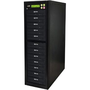 ACARD 1 to 11 24X Burner CD DVD Duplicator Standalone Tower Using ACARD’s Native SATA Controller Technology