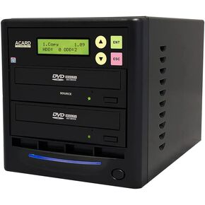 1 to 1 24X Burner CD DVD Duplicator Standalone Tower Using ACARD’s Native SATA Controller Technology