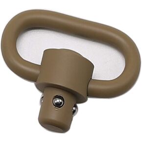 Smith's KIT 1.25''Sling Swivel Push Button Quick Detachable Sling Swivel-Unique Tan Printed Color