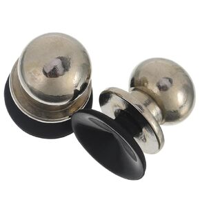NUOBESTY 2Pcs Game Joystick for Phone Tablet Durable Metal Joysticks with High Sensitivity Easy Installation Lightweight Portable Mobile Gaming Accessory for Outdoor Use