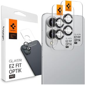 Spigen Camera Lens Screen Protector [GlasTR EZ Fit Optik Pro] Designed for Galaxy S25 Edge [Case Friendly] - 2 Pack