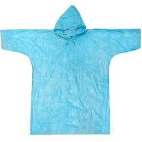 ASR Outdoor (4 Pack) Clear Emergency Poncho Set (3 Colors)