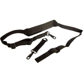 Shoulder Strap, Break-Away, Black Nylon, Adjustable to 56 INCHES. Safety Release