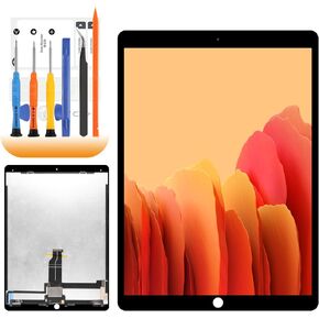 for iPad Pro 12.9 2015 Screen Replacement for iPad Pro 12.9 1st Gen LCD Display A1584 A1652 LCD Screen Digitizer Touch Assembly Repair Parts + IC Connector PCB Flex Cable (White)