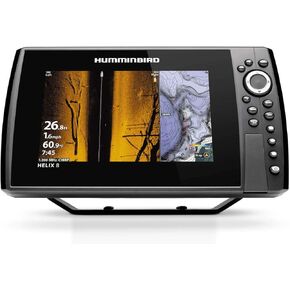 Humminbird 411350-1 Helix 8 Chirp MEGA SI+ GPS G4N Fish Finder