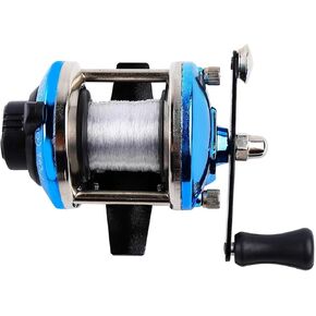 Fishing Reel 3.5:1 Gear Ratio 3 Color Mini Trolling Reel Casting Ice Fishing Reel Baitcasting Reels Coil Fishing Tackle