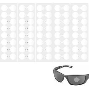 80 Pieces 20mm Semi-Transparent Dot Patch for Shooting Glasses,Essential Accessories to Overcome Cross-Eye Dominance and Improve Accuracy