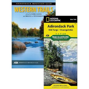 ADIRONDACK MTN CLUB ADK Western Trails Map Pack 9780989607353
