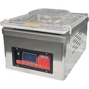 Sealer vacuum sealer ، CM260 ، مثالي للمطابخ المنزلية والتجارية ، لوحة تحكم رقمية جديدة