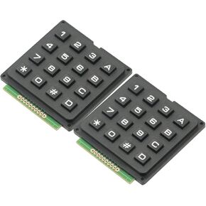 2PCS 4 x 4 Matrix Array 16 Keys 4 * 4 Switch Keypad Matrix Keyboard Module for Arduino keypad