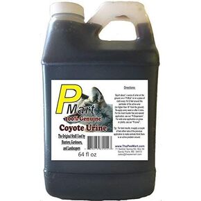 The Pee Mart - Coyote Urine 64 fl oz Bulk Filler - Full Strength!