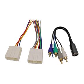 IMC Wire Harness for Outlander 2003-2017 for Mirage 1992-2002 2014-2017 Aftermarket Stereo Installation Factory Amplifier