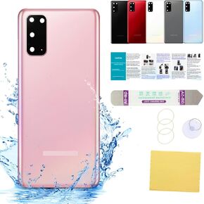 Compatible for Samsung Galaxy S20 Replacement Back Cover Glass 6.2-Inches Galaxy S20 5G SM-G980 SM-G981 All Carriers with Installation Manual + Repair Tool Kit (Cosmic Grey)