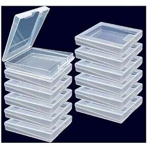 12PCS Clear Protective Game Cartridge Case Dust Cover Storage Box Game Card Case for Nintendo Gameboy Color GBC GB GBP