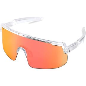 BATFOX Photochromic Cycling Sunglasses for Men & Women,UV400 Sports Glasses W/Adjustable TR90 Frame for Running,Baseball,MTB