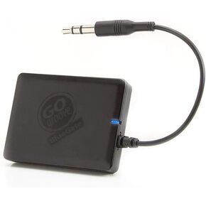 Gogroove Bluegate Portable Bluetooth Receiver 3.5mm Aux Wireless Adio Adapter مع دفق الموسيقى لمدة 14 ساعة لأنظمة صوت استريو سلكية ، والهواتف ، والأقراص ، ومحول Bluetooth Aux للسيارة