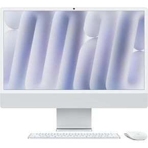Apple 2024 iMac All-in-One Desktop Computer with M4 chip with 10-core CPU and 10-core GPU: Built for Apple Intelligence, 16GB Unified Memory, 1TB SSD Storage - Silver