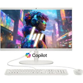 HP 22" All-in-One Desktop PC • 32GB RAM • 1TB SSD • Intel Efficient Dual-Core CPU • Windows 11 • Wi-Fi 6 • HDMI • Type-C • HD Webcam • Keyboard & Mouse Included – for Everyday Tasks & Study
