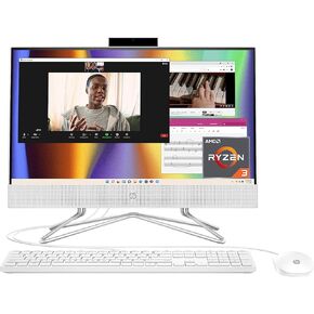 HP 27 Inch All in One Touchscreen Desktop Computer, Intel Ultra 7 155U(Up to 4.8GHz), Intel IrisXe, FHD Anti-Glare Touchscreen, 64 GB DDR5, 1 TB SSD, Windows 11 Pro, Office Pro Lifetime, Jet Black in Kuwait