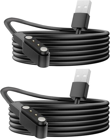 متوافق مع شاحن مسجل مترجم Brexlink AI ، شاحن بديل مغناطيسي متوافق مع مسجل مترجم Brexlink AI (2 Pack-Black+White) in Saudi Arabia